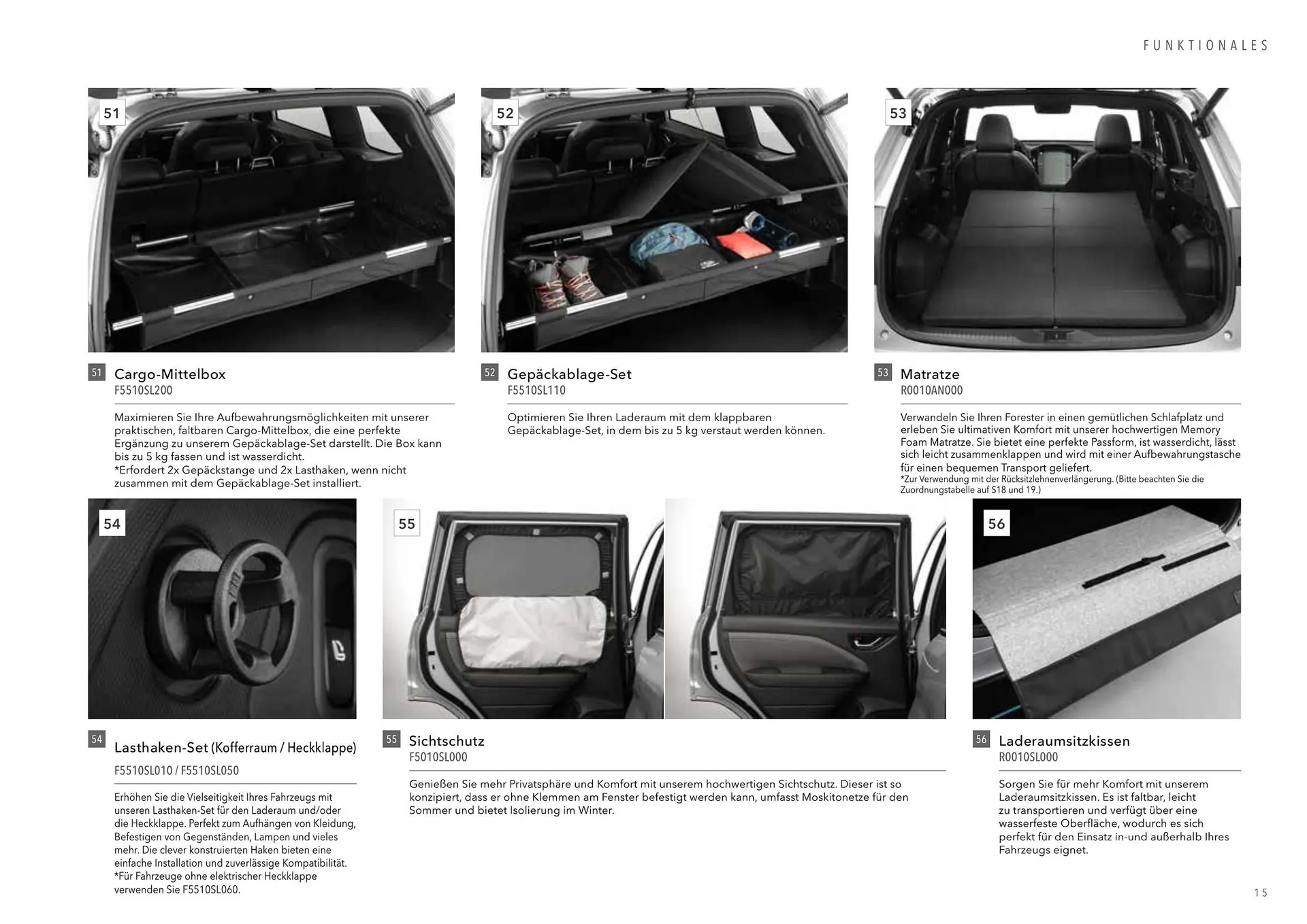 Subaru Flugblatt von 1. April bis 7. Jänner 2027 - Flugblätt seite  15