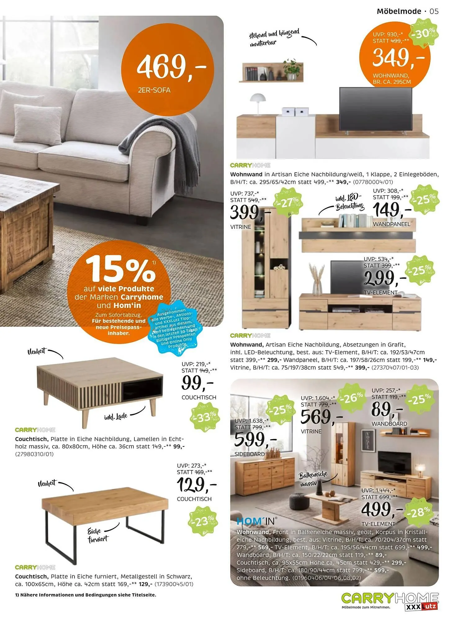 XXXLutz Prospekt von 24. Februar bis 10. März 2026 - Flugblätt seite  5