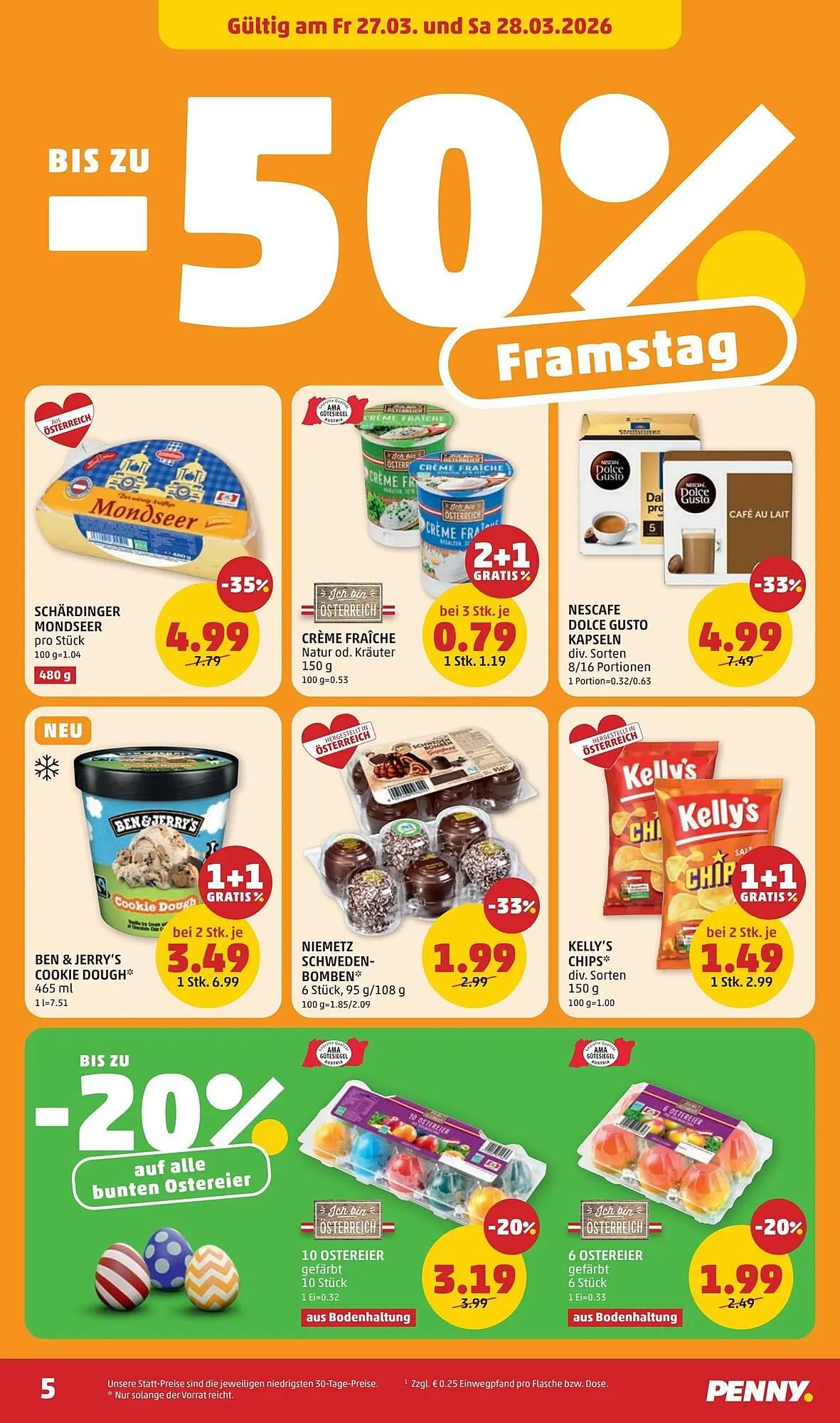 PENNY Flugblatt von 26. März bis 1. April 2026 - Flugblätt seite  5