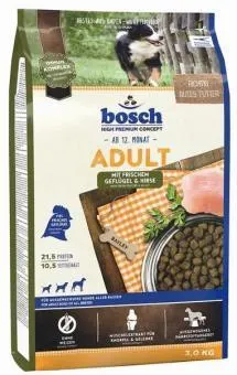 bosch High Premium Concept Adult 3kg mit Geflügel und Hirse