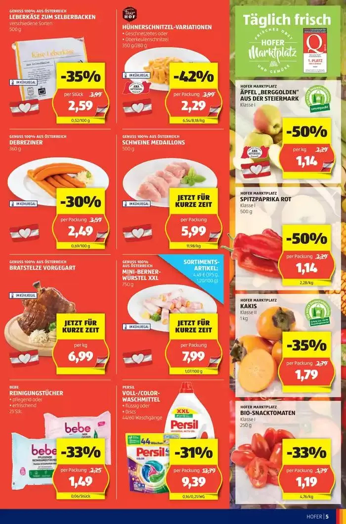 Blättern Sie online im HOFER Flugblatt von 24. Dezember bis 7. Jänner 2025 - Flugblätt seite 7