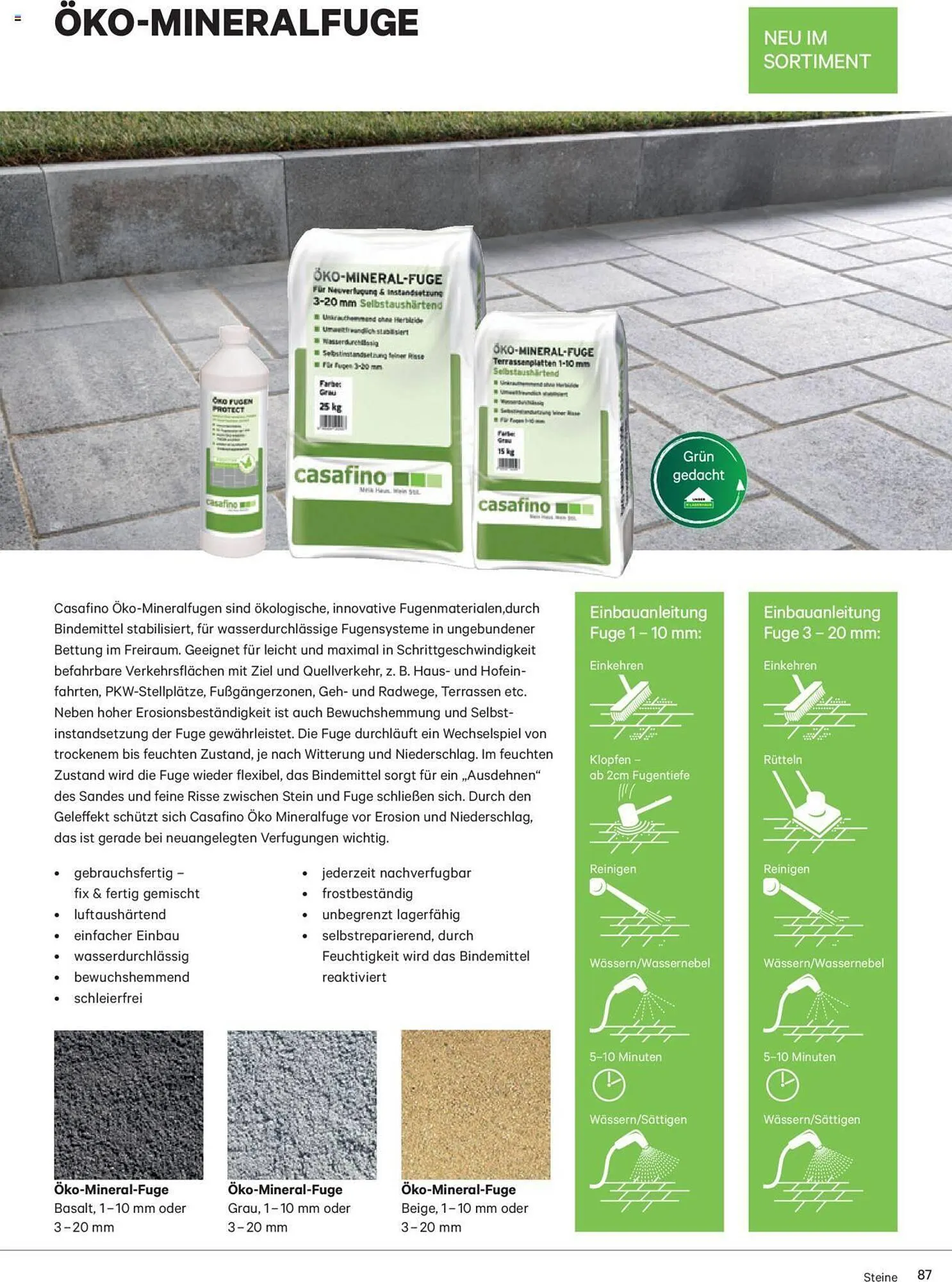 Lagerhaus Flugblatt von 2. März bis 31. Dezember 2023 - Flugblätt seite  87