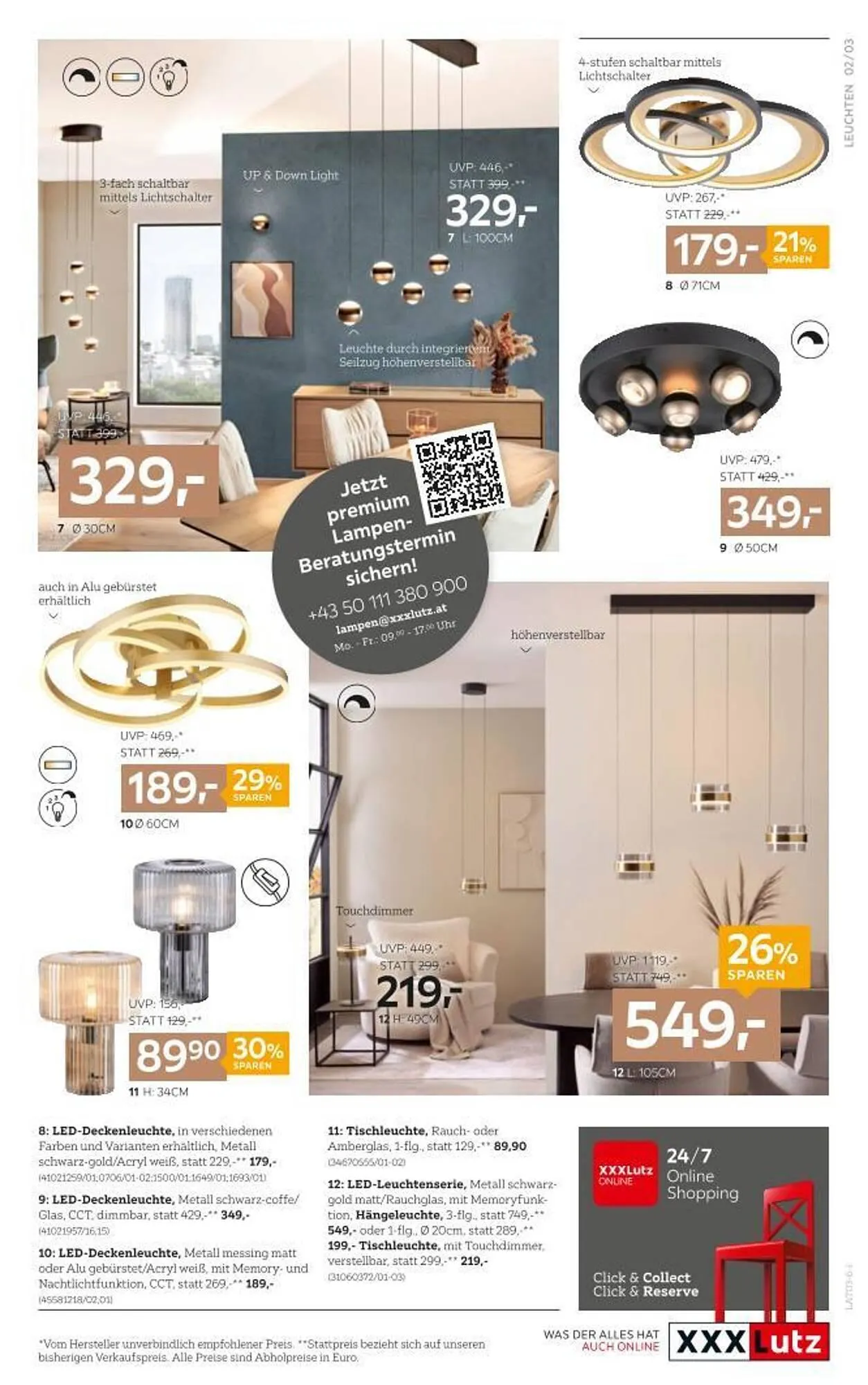 XXXLutz Prospekt von 24. Februar bis 10. März 2026 - Flugblätt seite 3