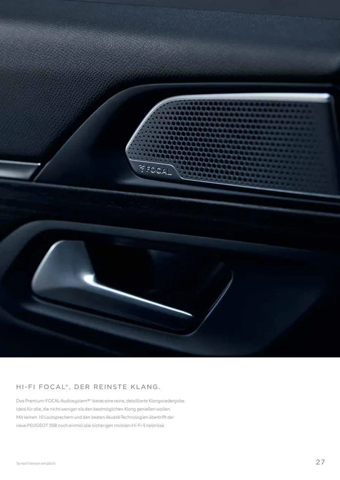 Der Neue Peugeot 508 von 12. Juni bis 12. Juni 2024 - Flugblätt seite 27