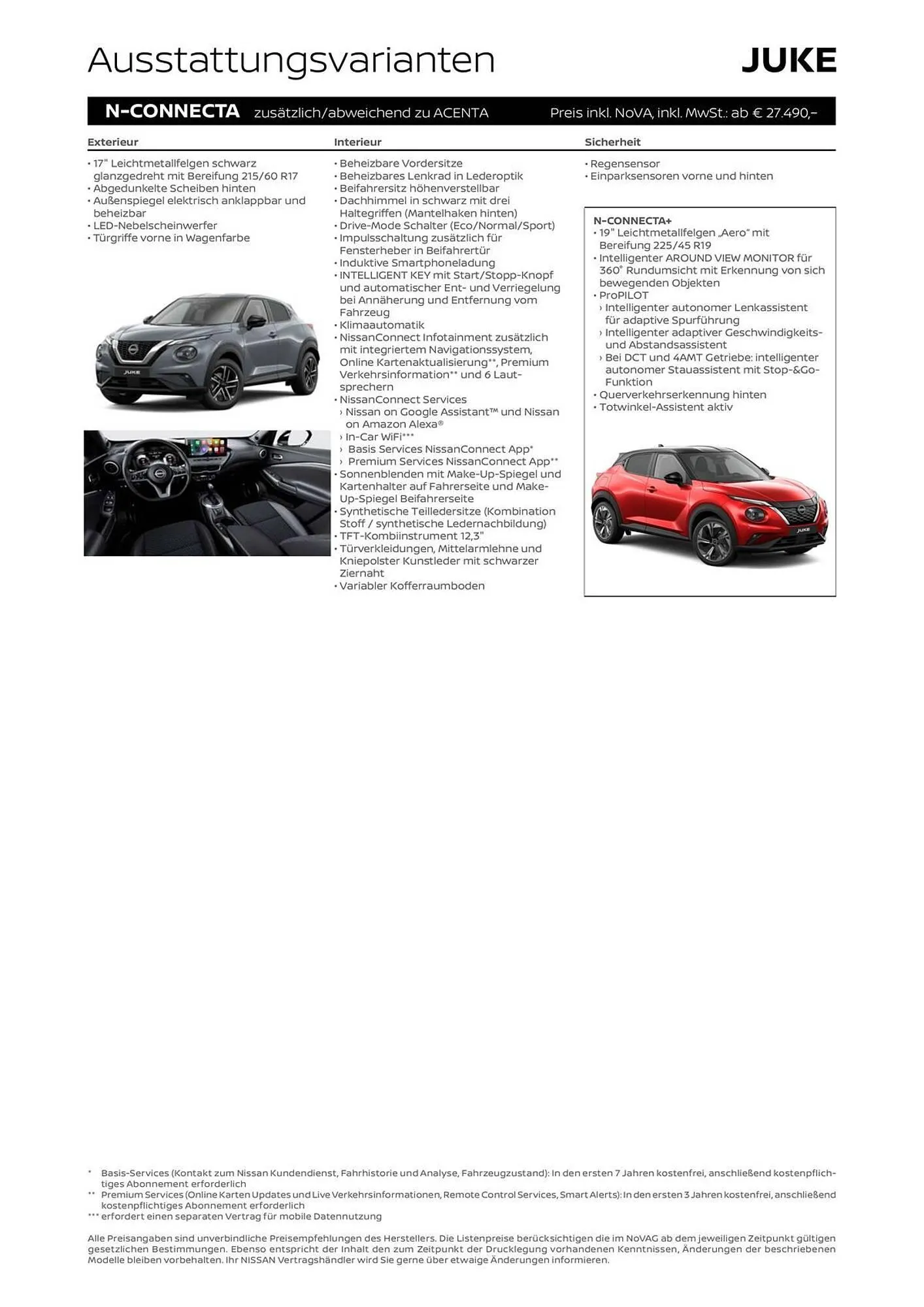 Nissan Flugblatt von 1. September bis 12. Jänner 2026 - Flugblätt seite  3