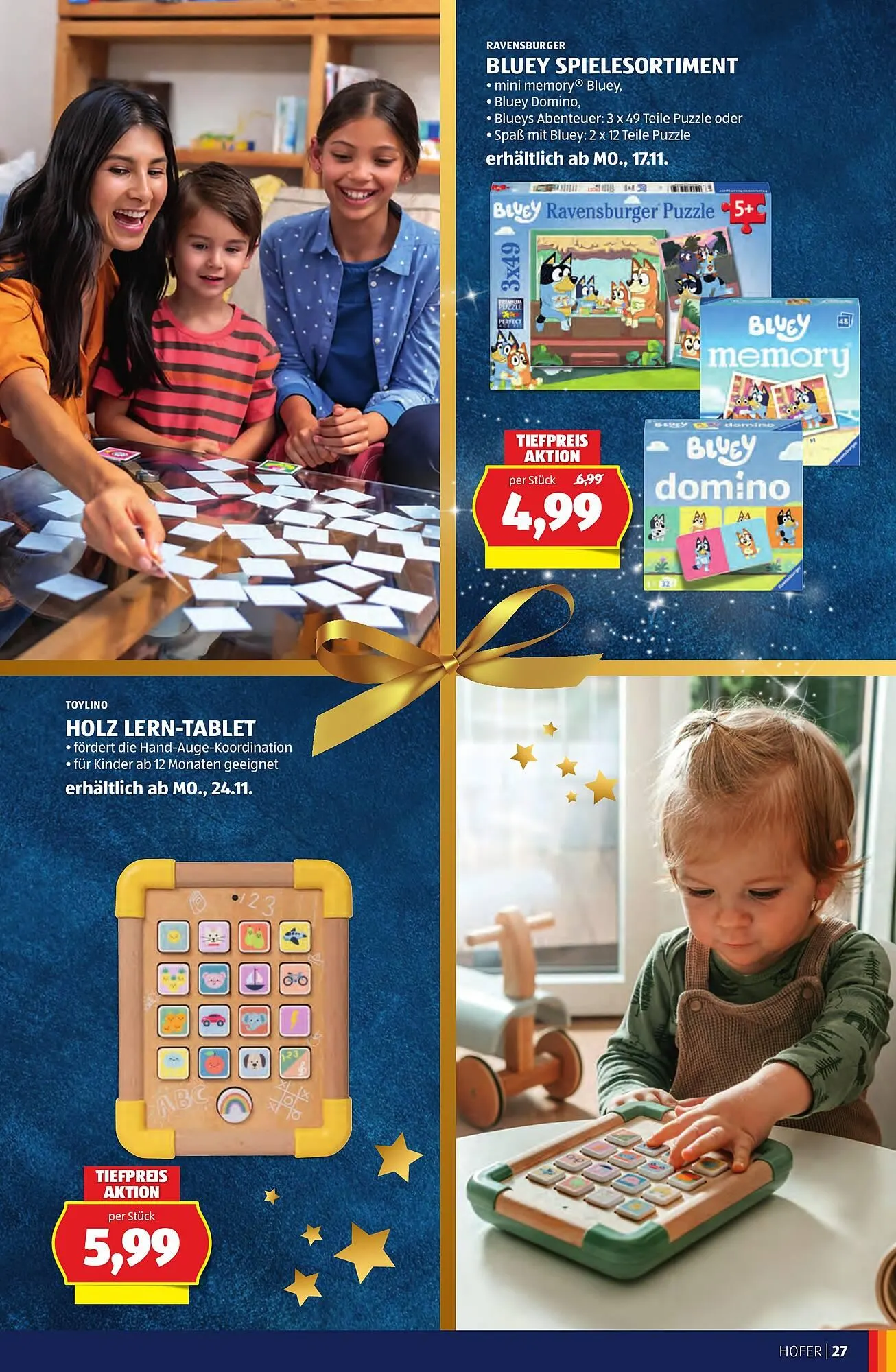 Hofer Flugblatt von 7. November bis 24. Dezember 2025 - Flugblätt seite  27