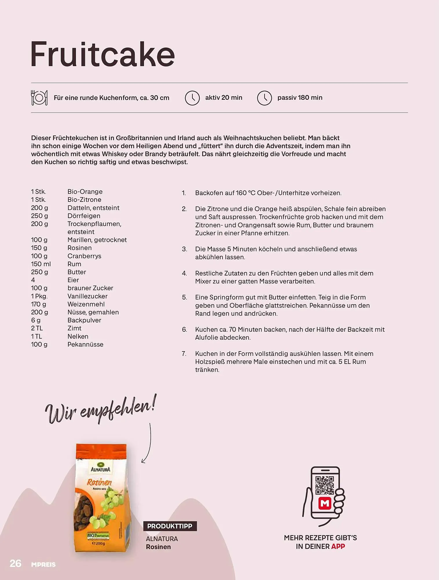 MPreis Flugblatt von 24. November bis 14. Dezember 2025 - Flugblätt seite  26