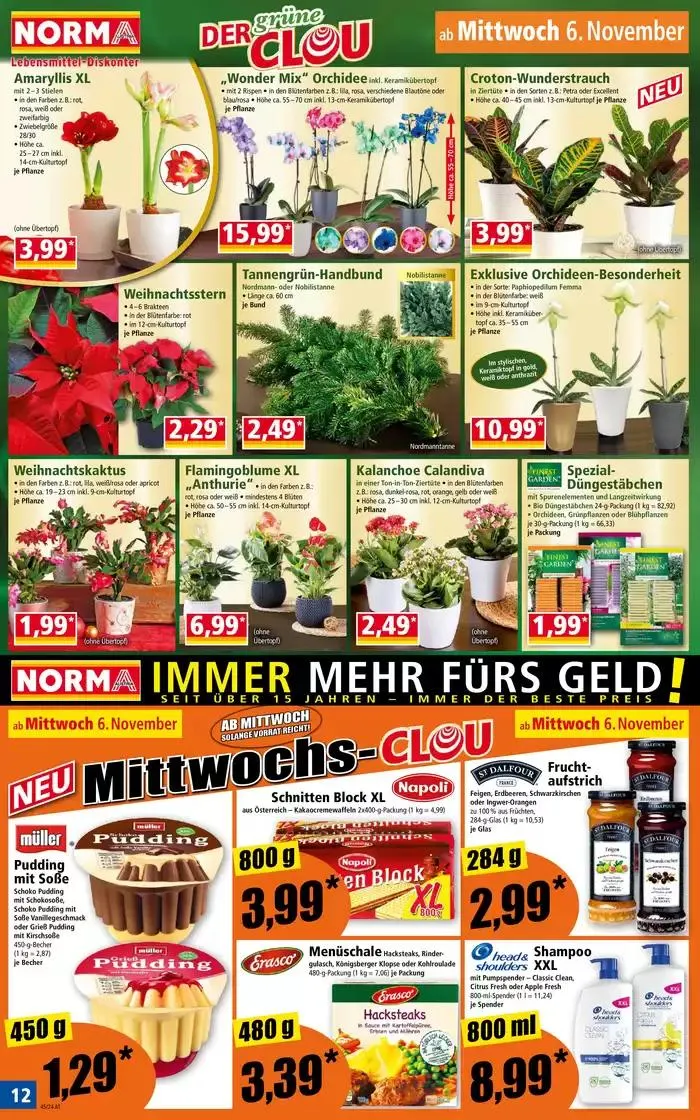 Attraktive Angebote entdecken von 4. November bis 8. November 2024 - Flugblätt seite 12