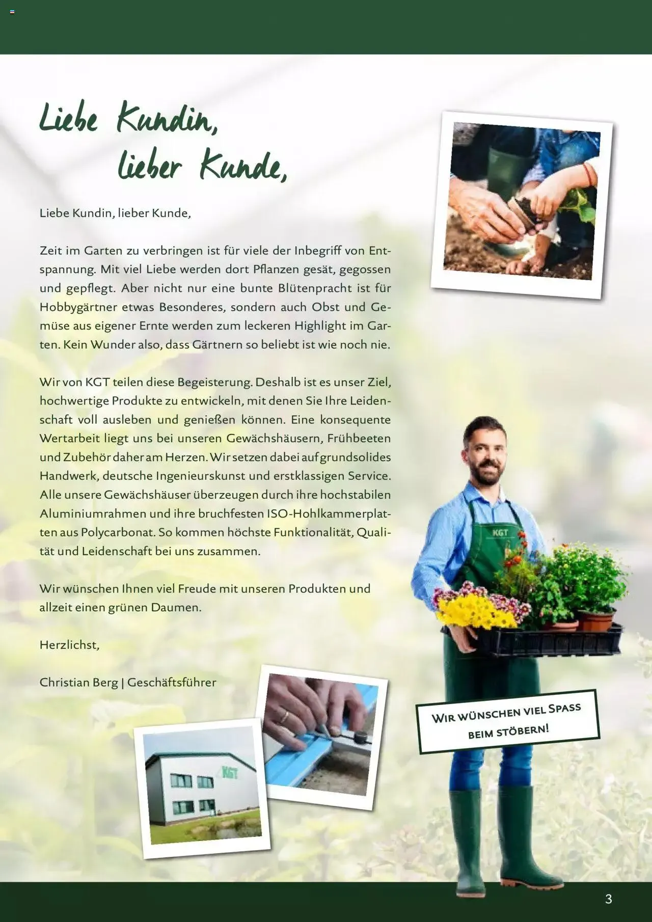 Dehner - KGT Katalog - Gartentechnik & Co. von 6. Februar bis 31. Dezember 2023 - Flugblätt seite  3