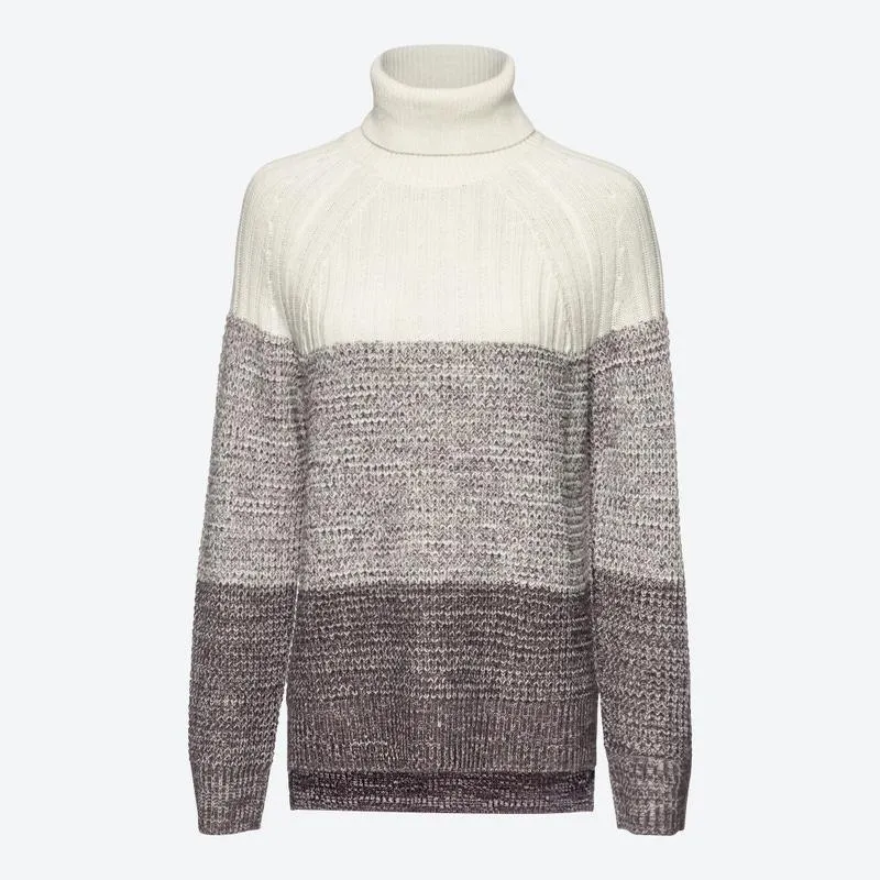 Damen-Strickpullover mit Rollkragen