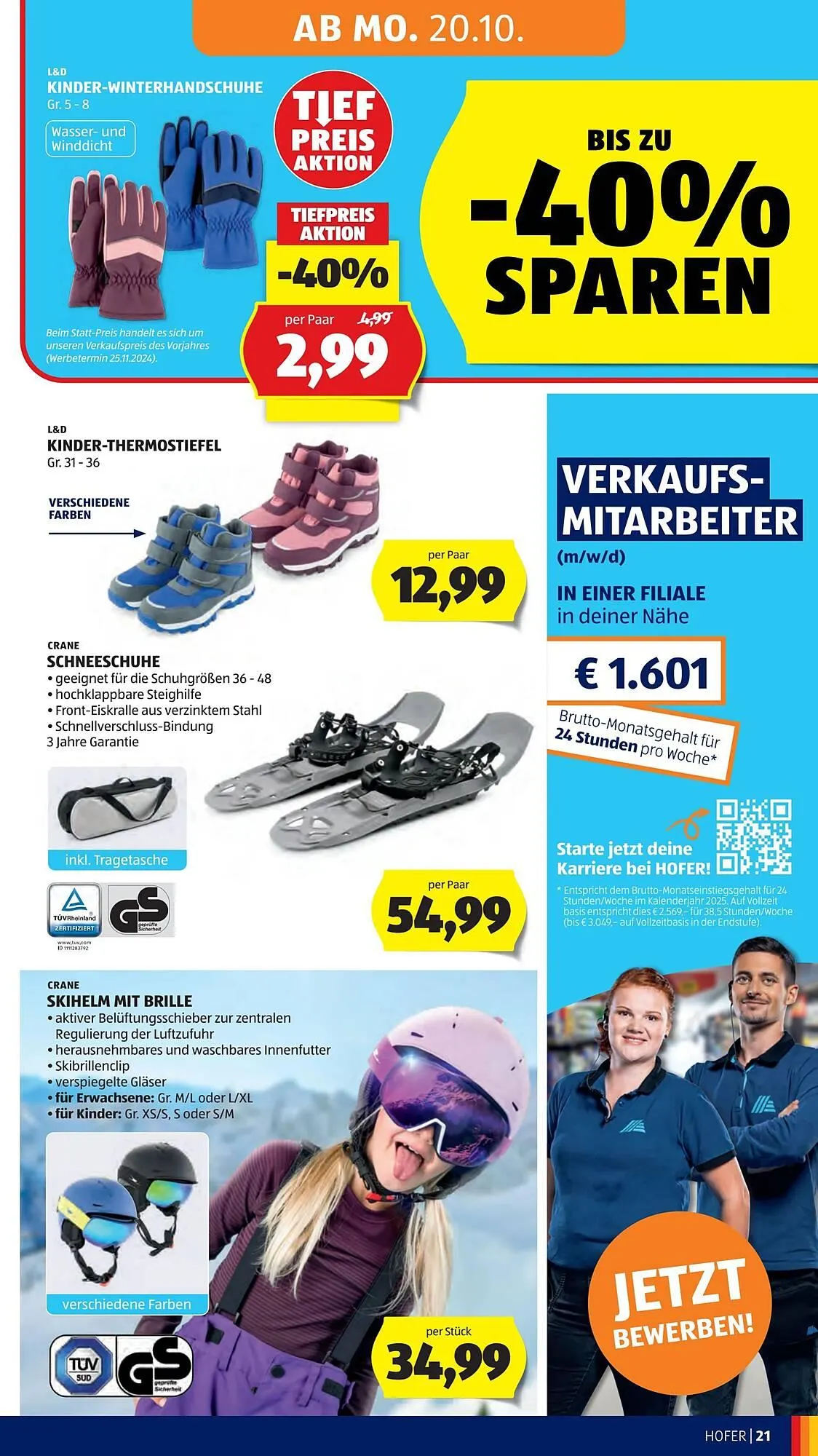 Hofer Flugblatt von 17. Oktober bis 23. Oktober 2025 - Flugblätt seite  25