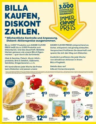 BILLA Flugblatt von 8. Oktober bis 14. Oktober 2026 - Flugblätt seite  2