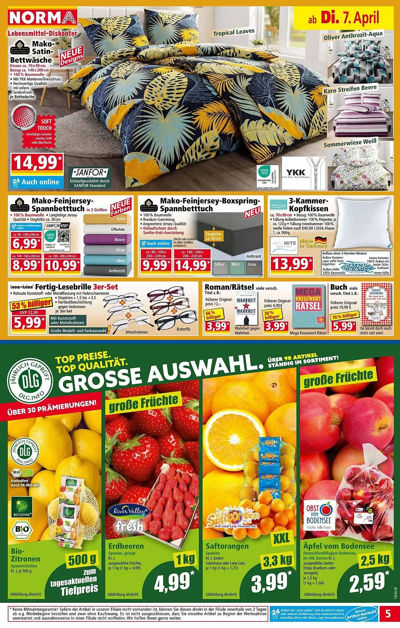 Norma Prospekt von 7. April bis 12. April 2026 - Flugblätt seite 5