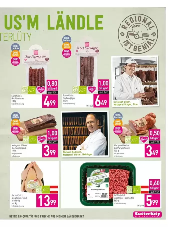 Sutterlüty flugblatt von 30. Jänner bis 5. Februar 2025 - Flugblätt seite  11