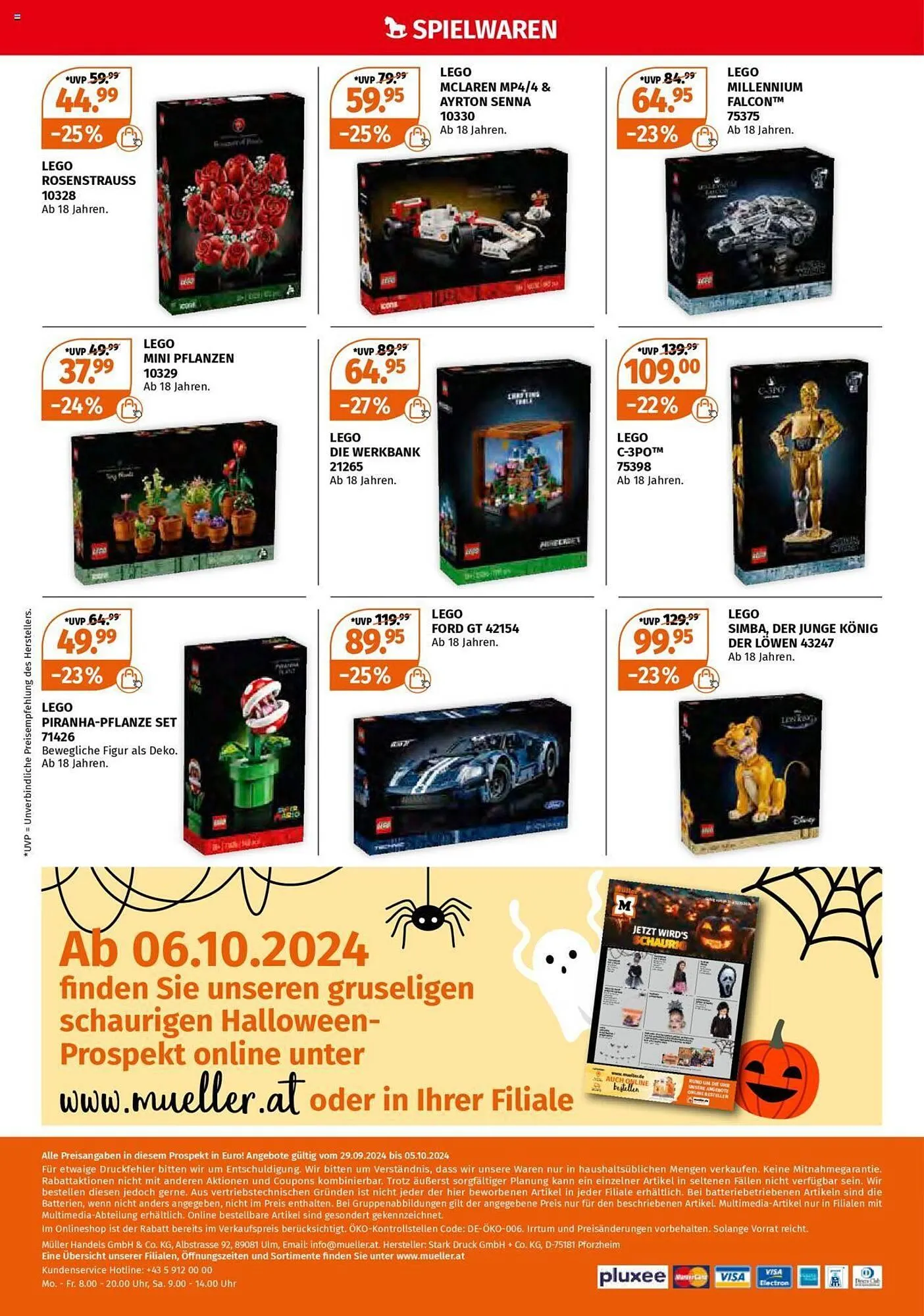 Müller Flugblatt von 29. September bis 5. Oktober 2024 - Flugblätt seite 16