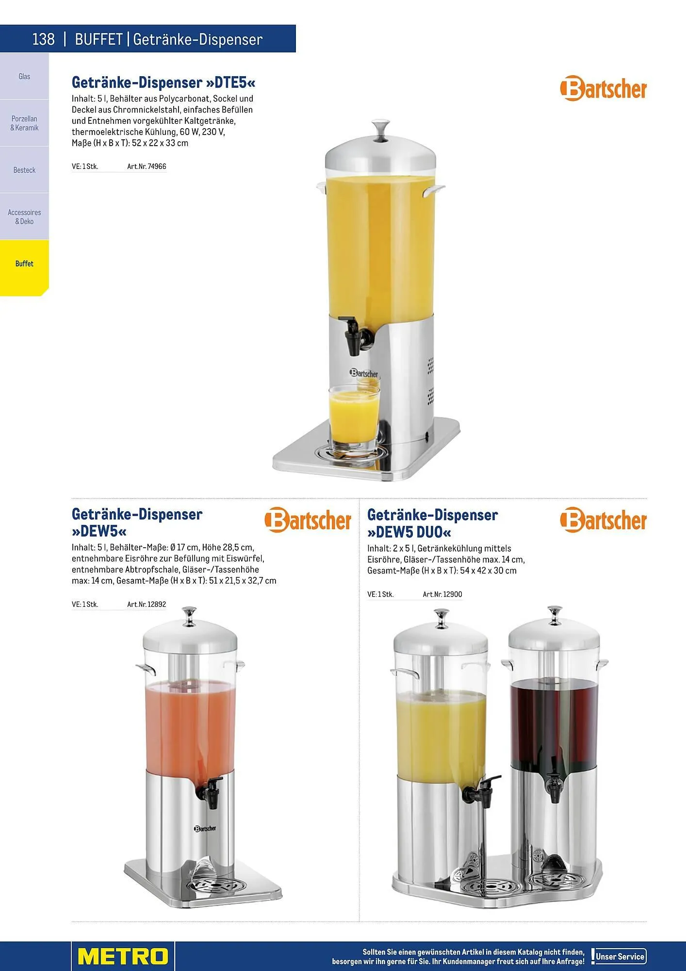 Metro Flugblatt von 25. März bis 31. Dezember 2026 - Flugblätt seite  138
