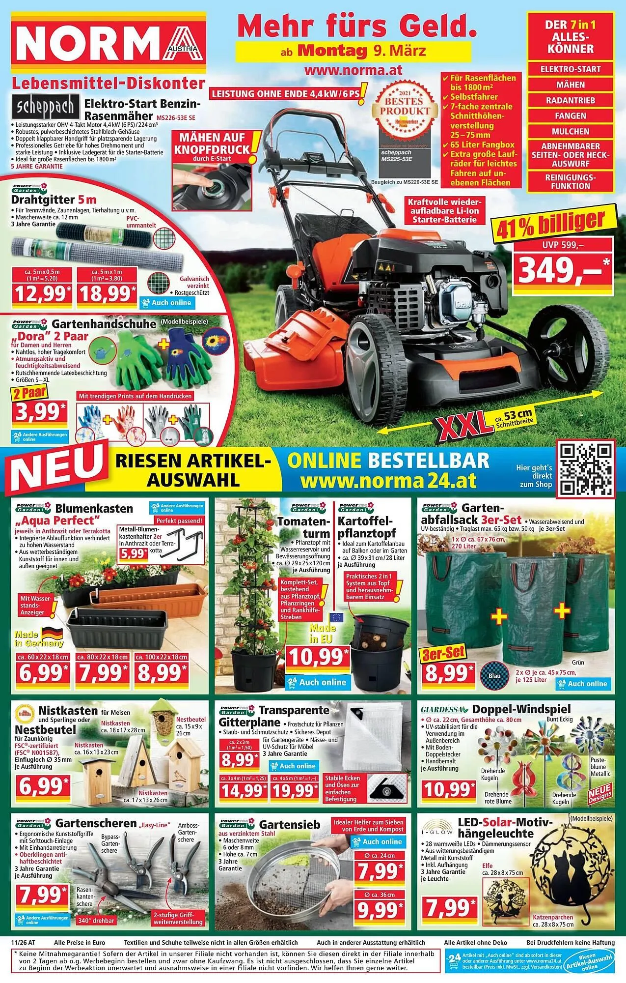 Norma Prospekt von 9. März bis 15. März 2026 - Flugblätt seite  1