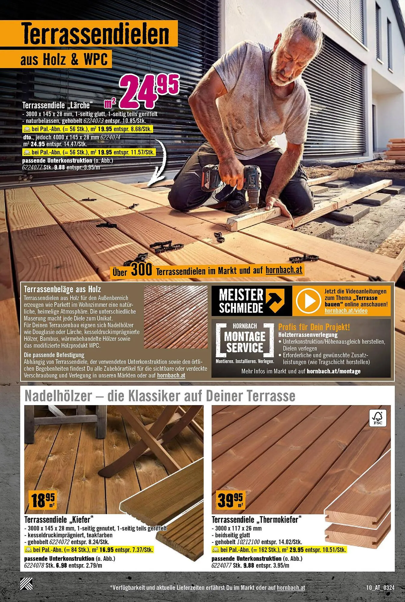 Hornbach Flugblatt von 5. März bis 5. April 2024 - Flugblätt seite 10