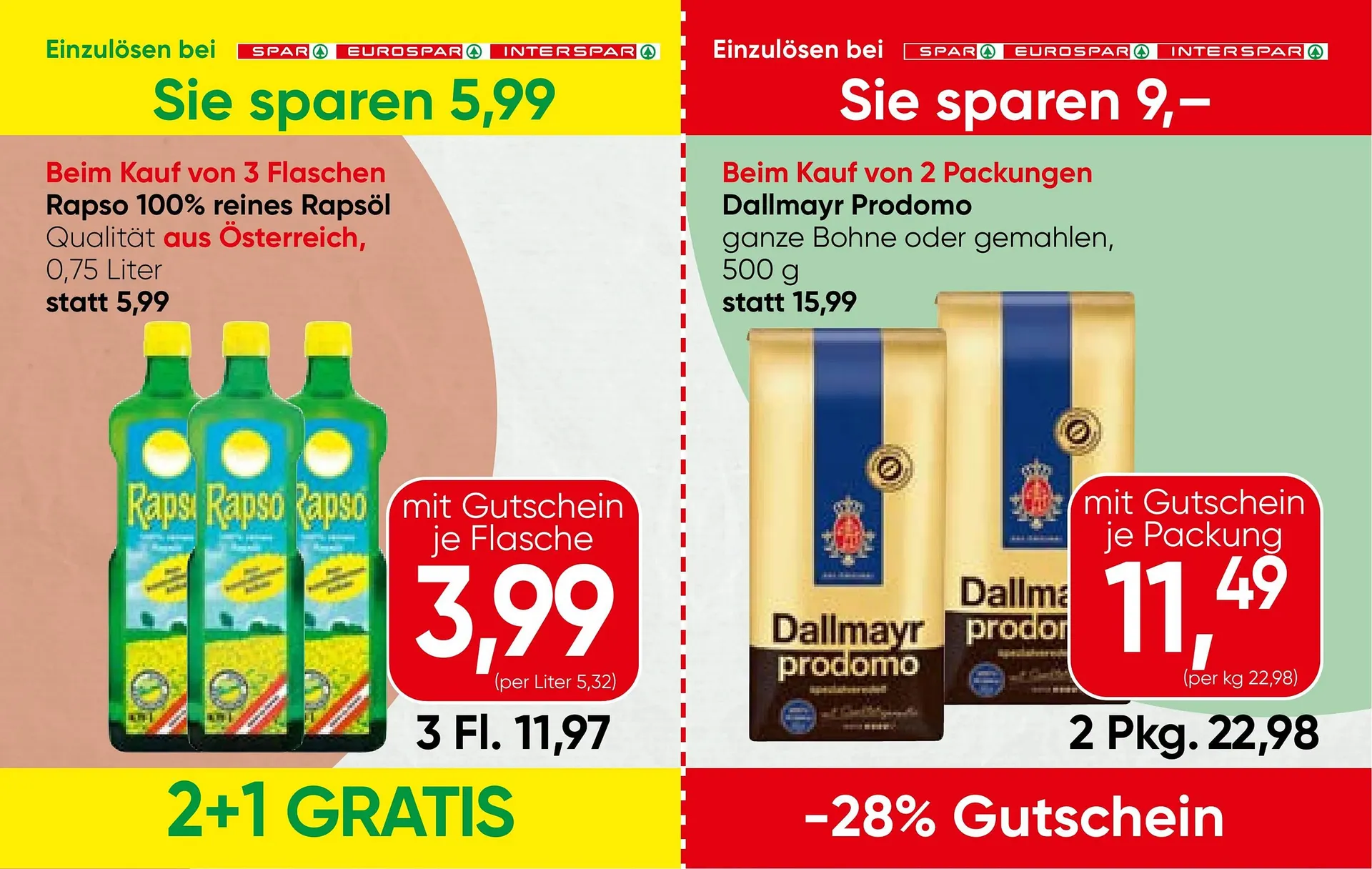 Spar Flugblatt von 8. Jänner bis 28. Jänner 2026 - Flugblätt seite 6