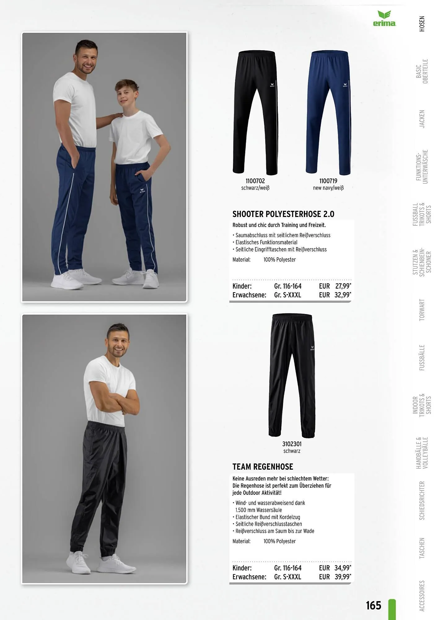 ERIMA Flugblatt von 2. Jänner bis 31. Dezember 2024 - Flugblätt seite  165