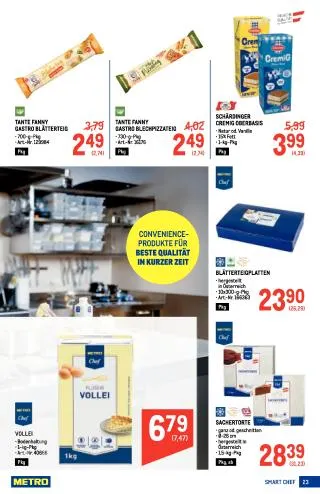 METRO Flugblatt Food - Profi von 9. Juli bis 22. Juli 2026 - Flugblätt seite  23