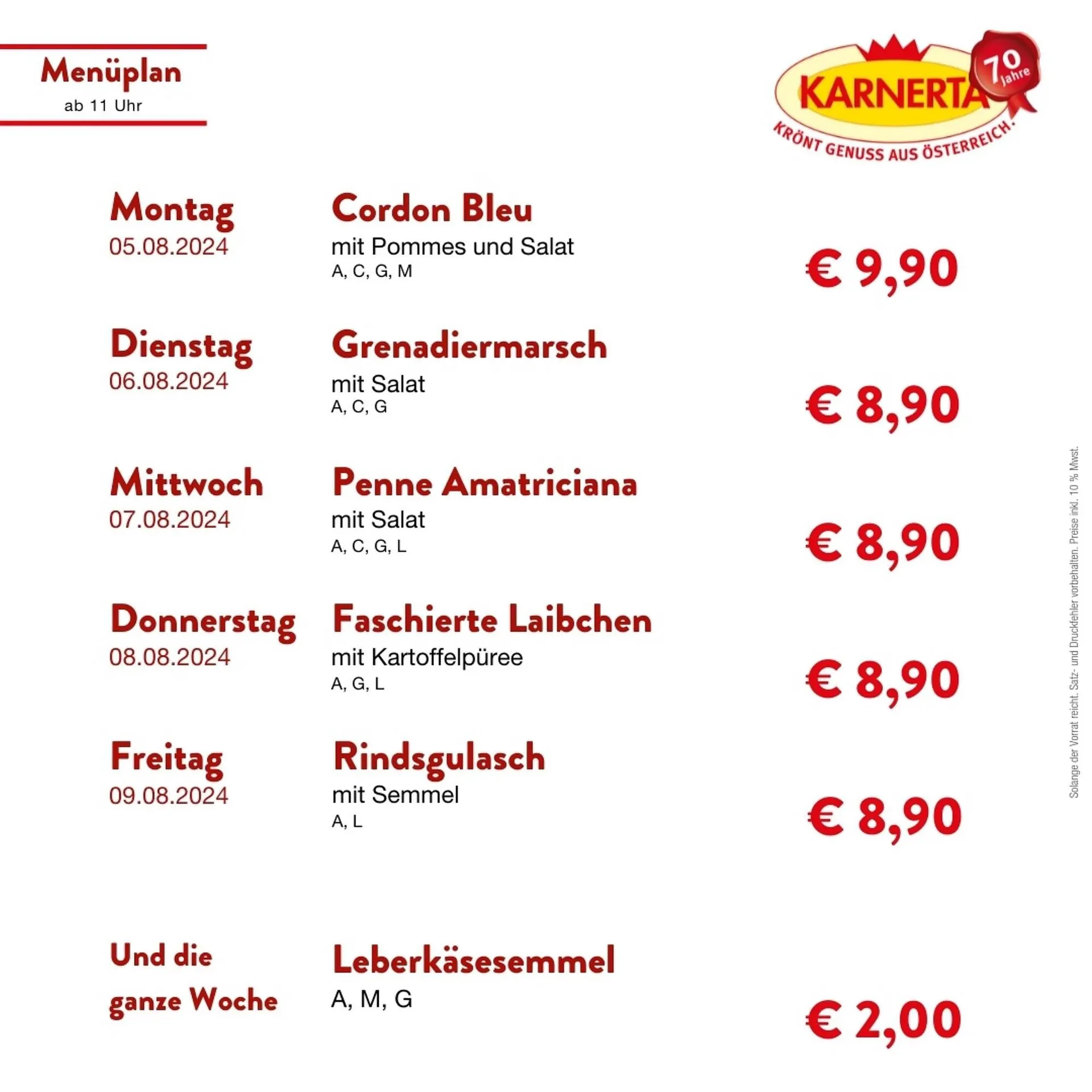 Karnerta Flugblatt - 1