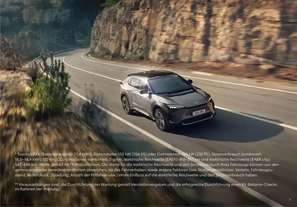 Toyota bZ4X  von 7. Dezember bis 7. Dezember 2025 - Flugblätt seite  7