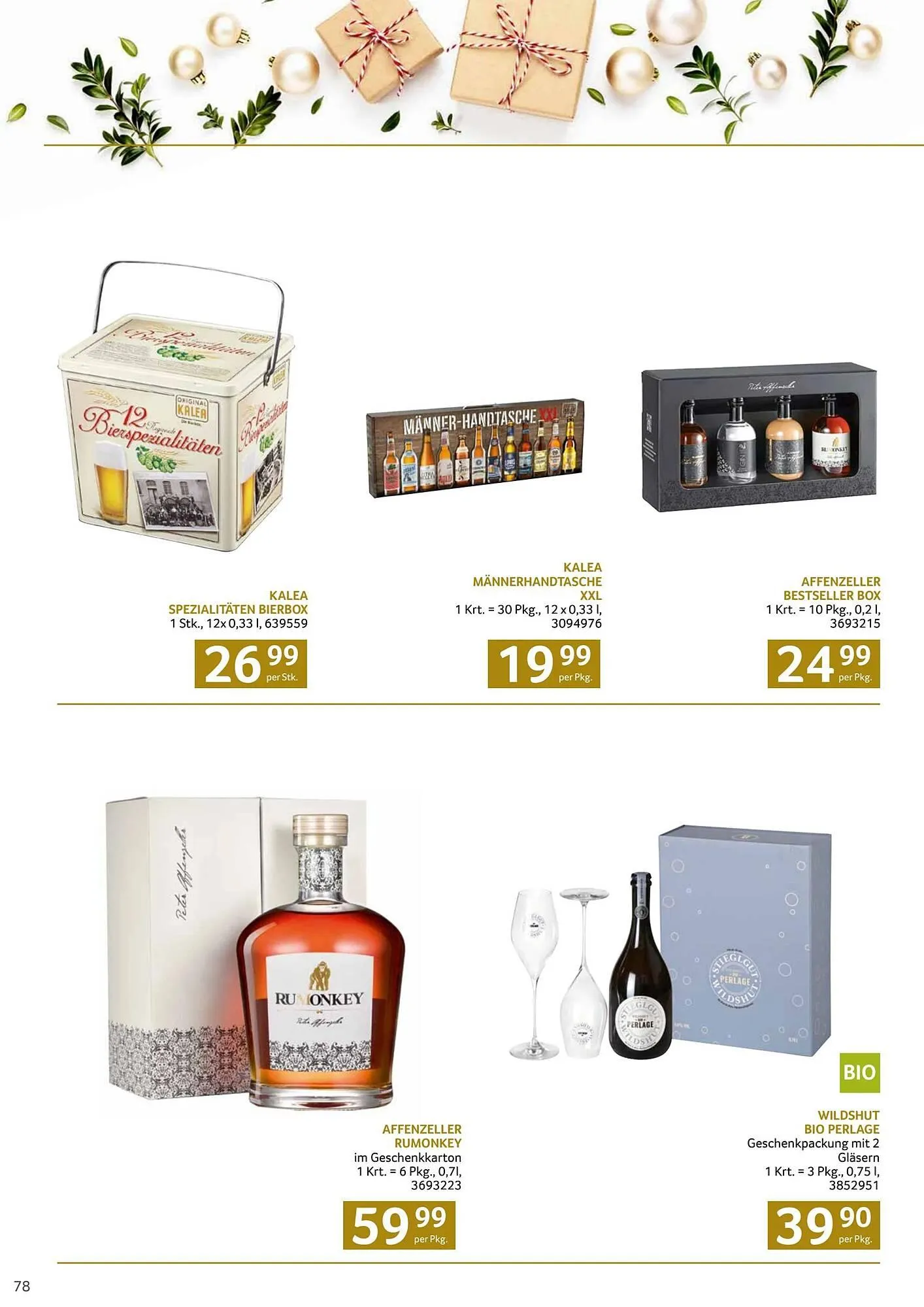 Transgourmet Flugblatt von 13. Oktober bis 24. Dezember 2025 - Flugblätt seite  78