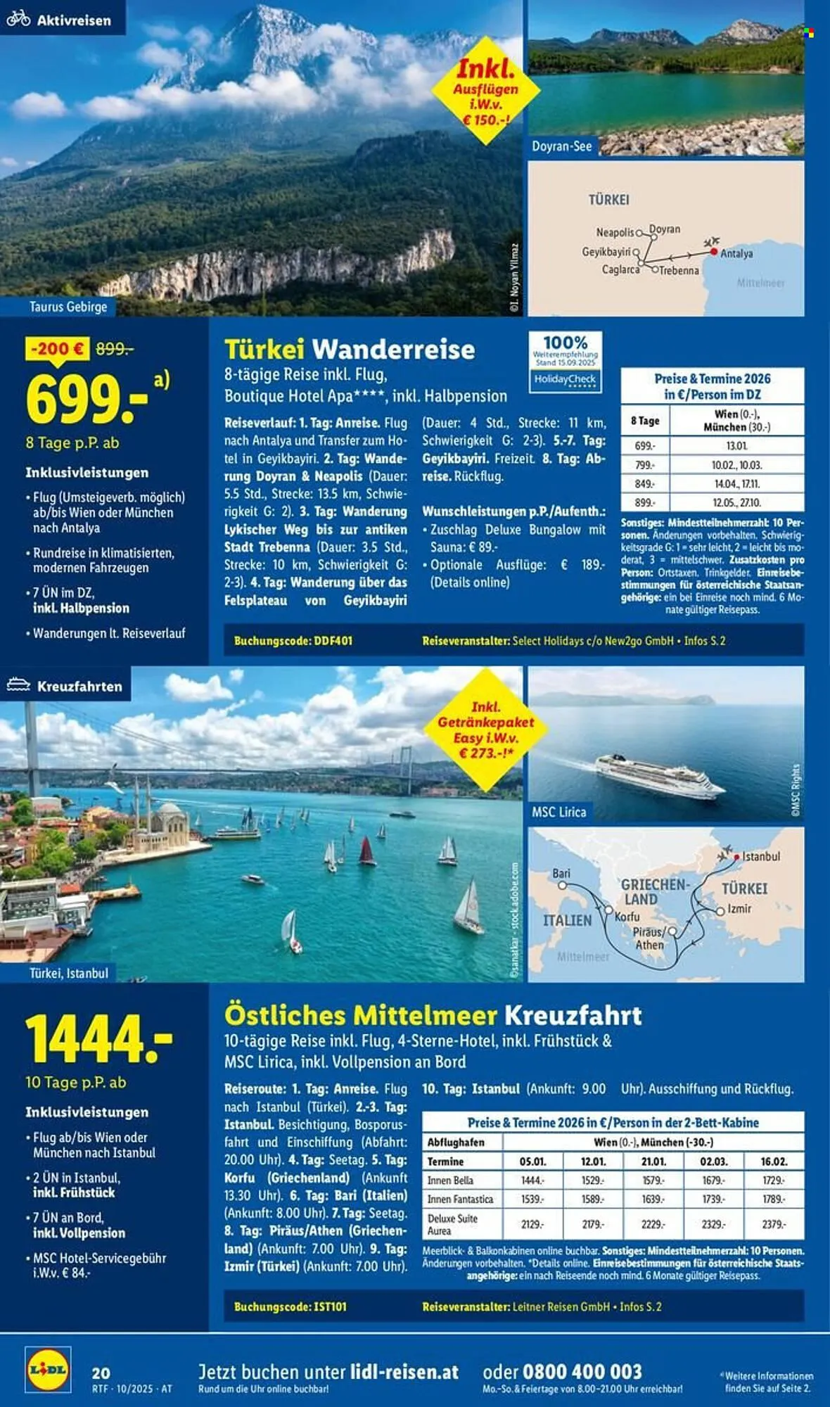 Lidl Flugblatt von 13. Oktober bis 15. November 2025 - Flugblätt seite  20