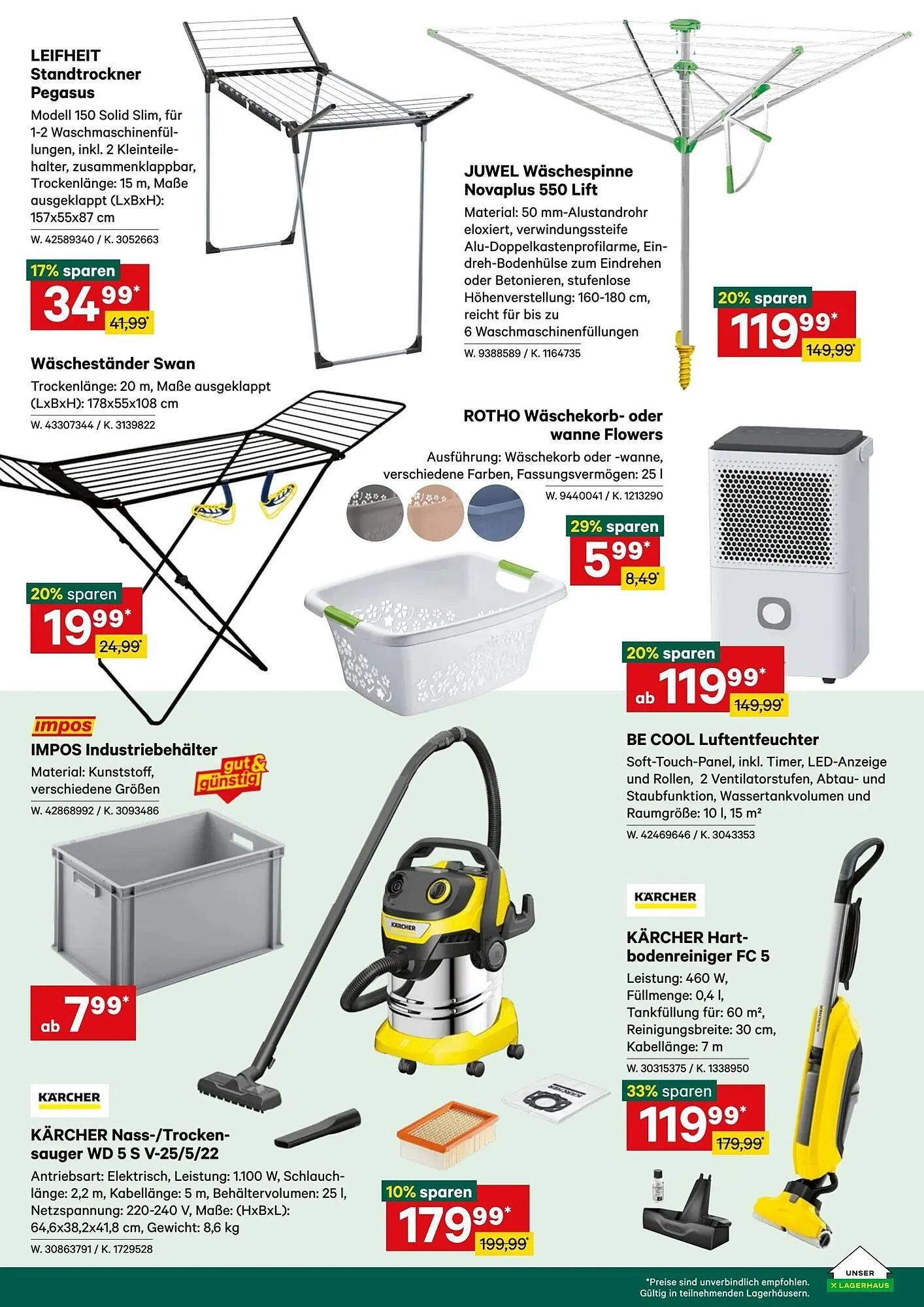Lagerhaus Flugblatt von 30. März bis 12. April 2026 - Flugblätt seite  9