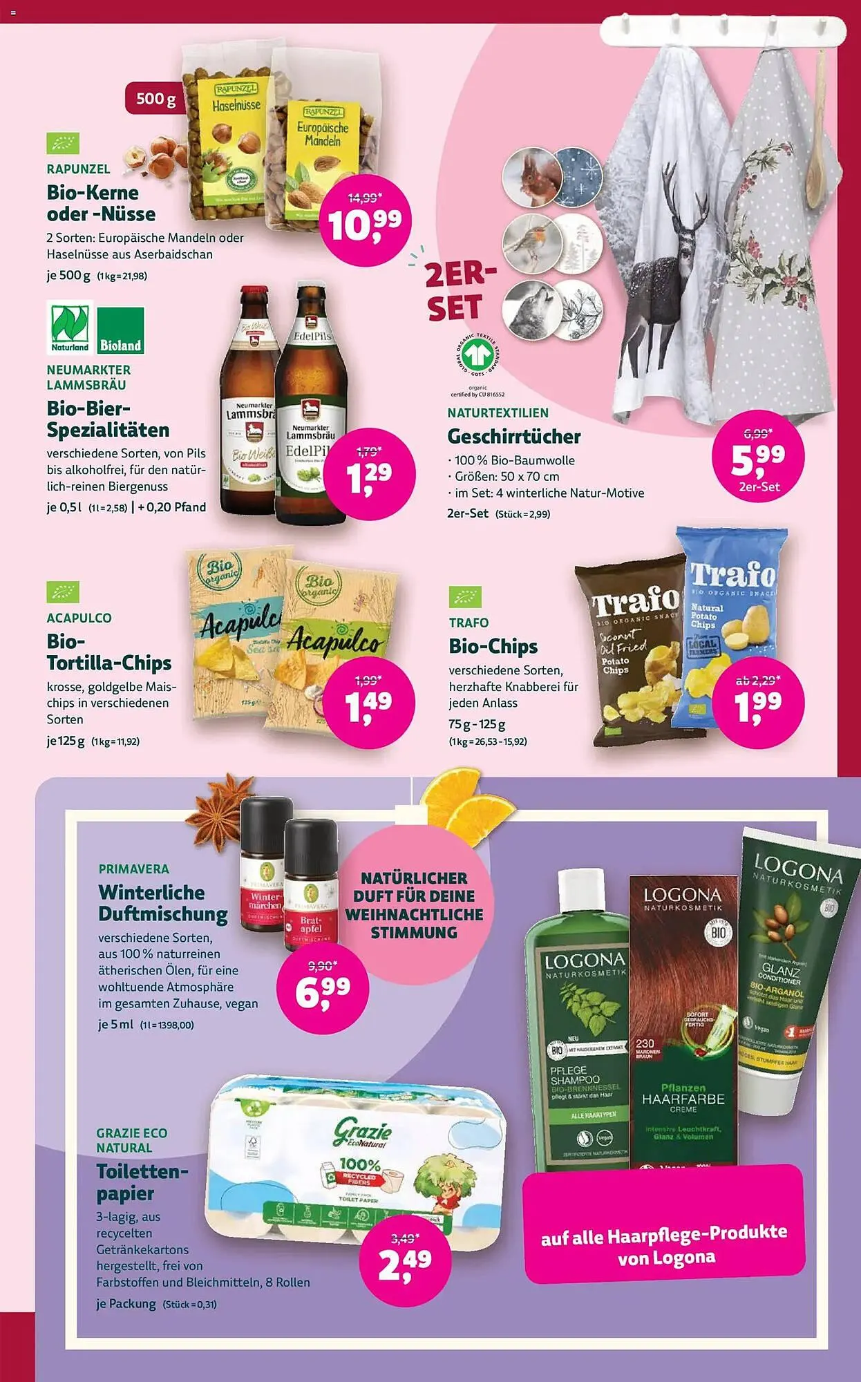 Denn's Biomarkt Flugblatt von 3. Dezember bis 9. Dezember 2025 - Flugblätt seite  11