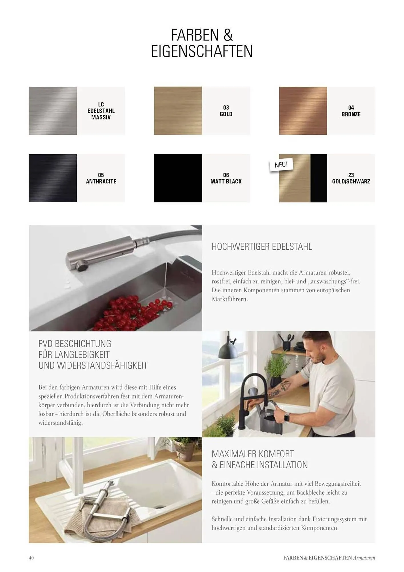 Villeroy & Boch Flugblatt von 6. Juni bis 31. Dezember 2025 - Flugblätt seite  40