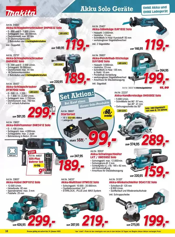 Jänner I 2025 von 27. Dezember bis 10. Jänner 2025 - Flugblätt seite 10
