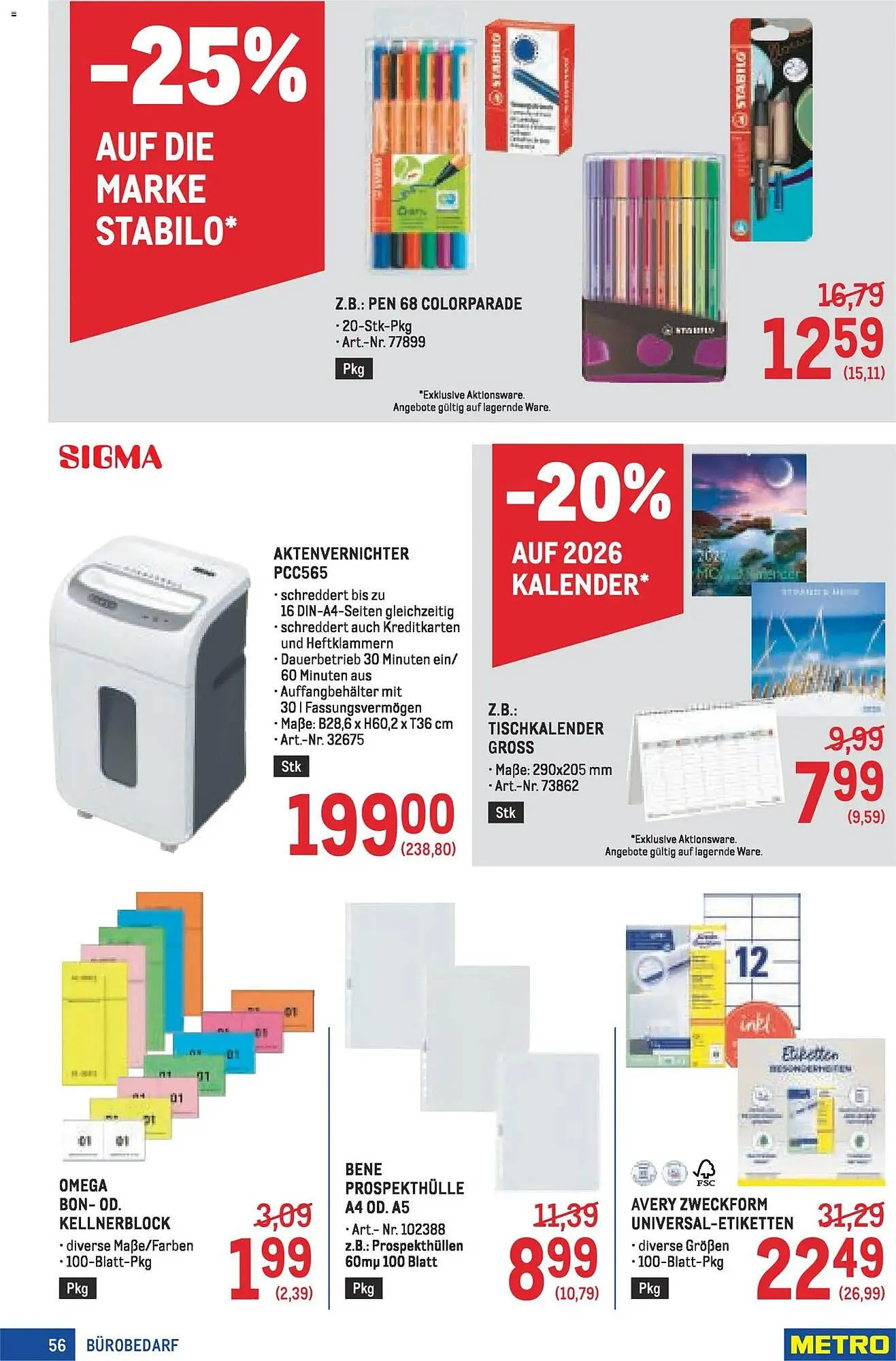 Metro Flugblatt von 22. Jänner bis 4. Februar 2026 - Flugblätt seite  56