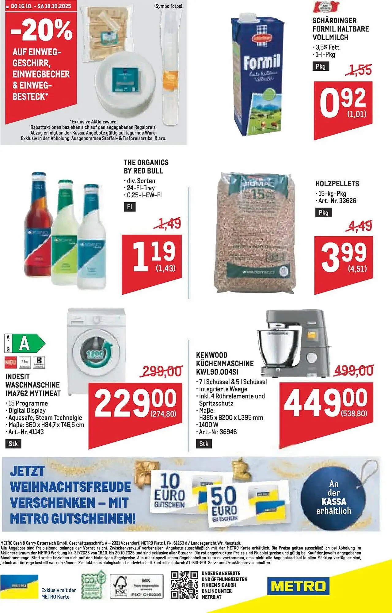 Metro Flugblatt von 16. Oktober bis 29. Oktober 2025 - Flugblätt seite  64