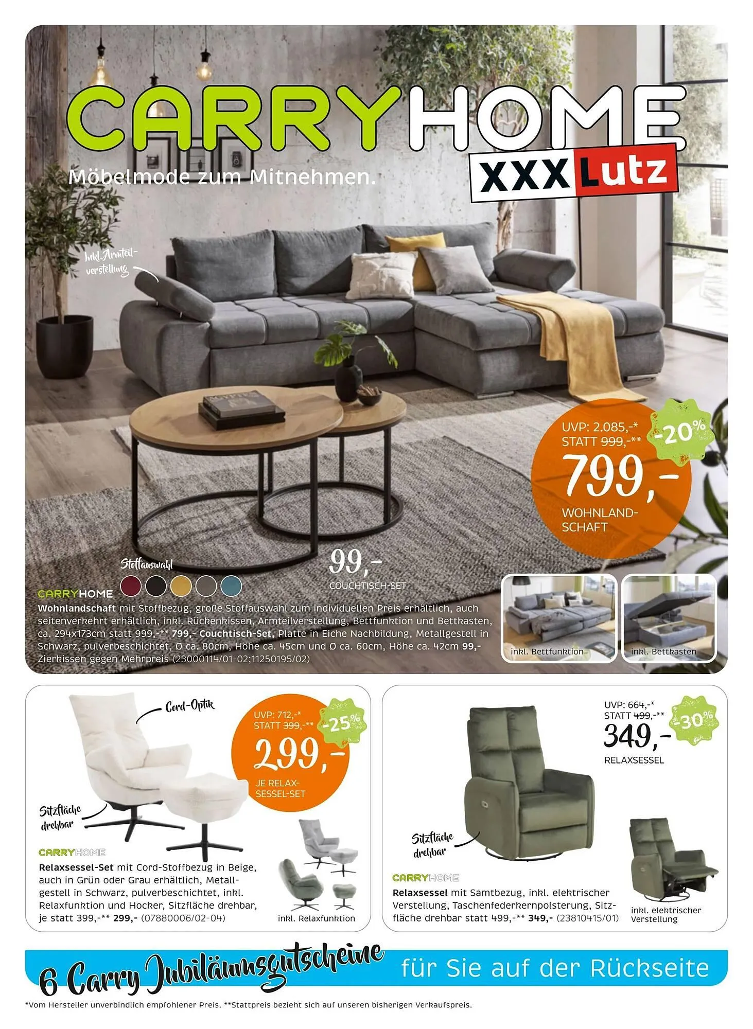 XXXLutz Prospekt von 4. November bis 18. November 2025 - Flugblätt seite  1