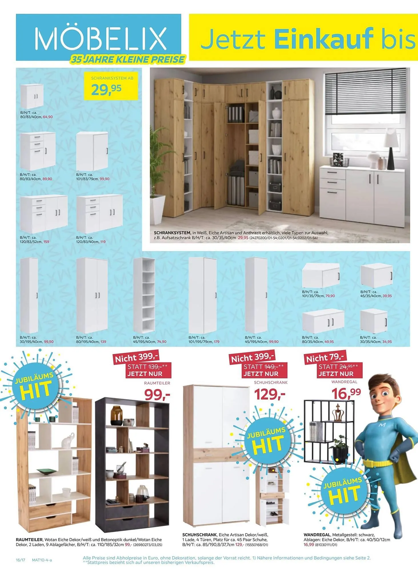 Möbelix Flugblatt von 30. September bis 9. Oktober 2024 - Flugblätt seite 16