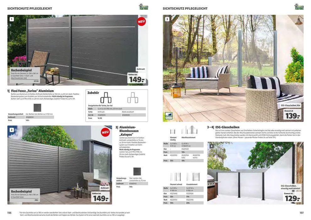 Hagebau flugblatt von 1. März bis 31. Dezember 2024 - Flugblätt seite  99