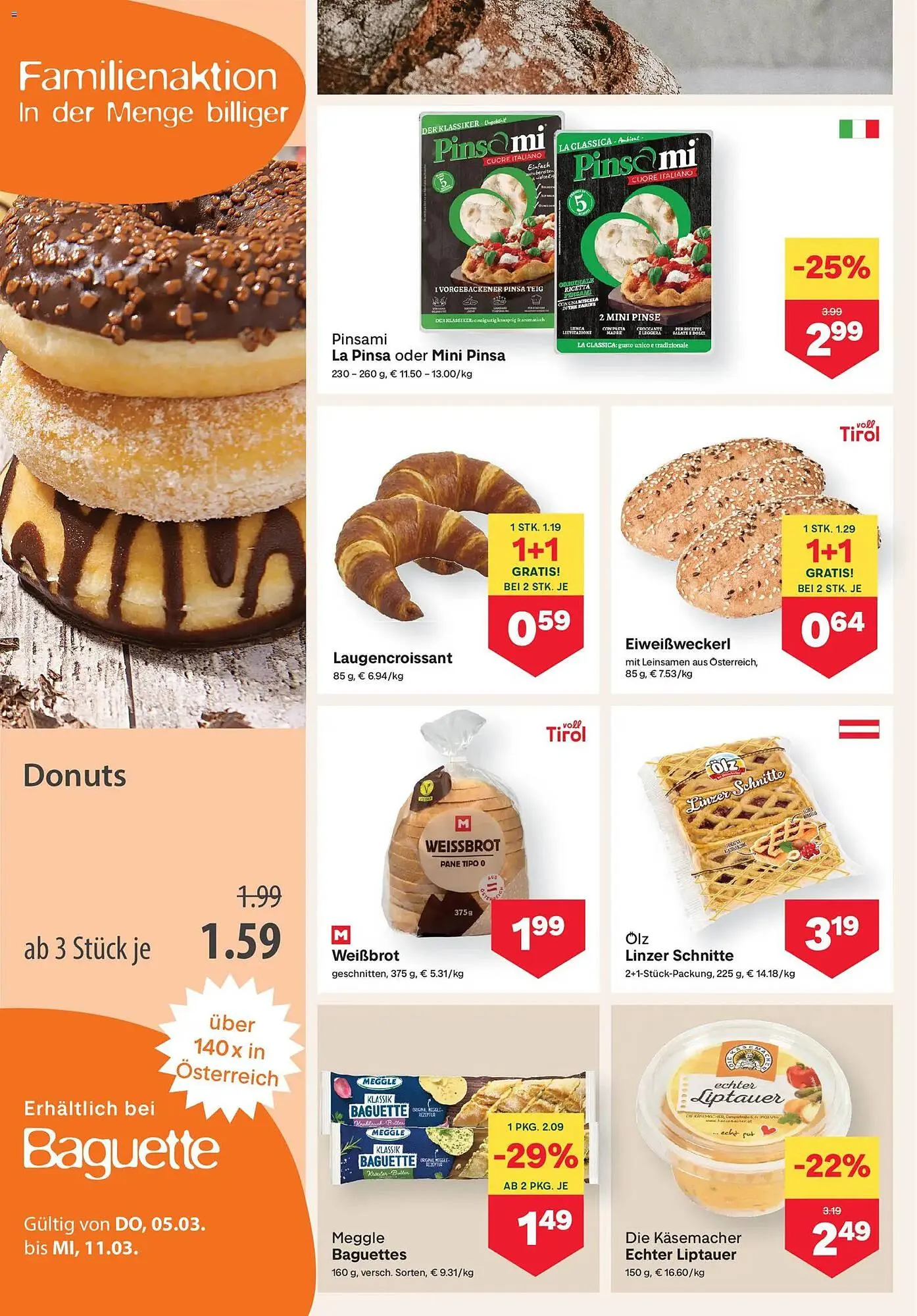 MPreis Flugblatt von 5. März bis 11. März 2026 - Flugblätt seite  4