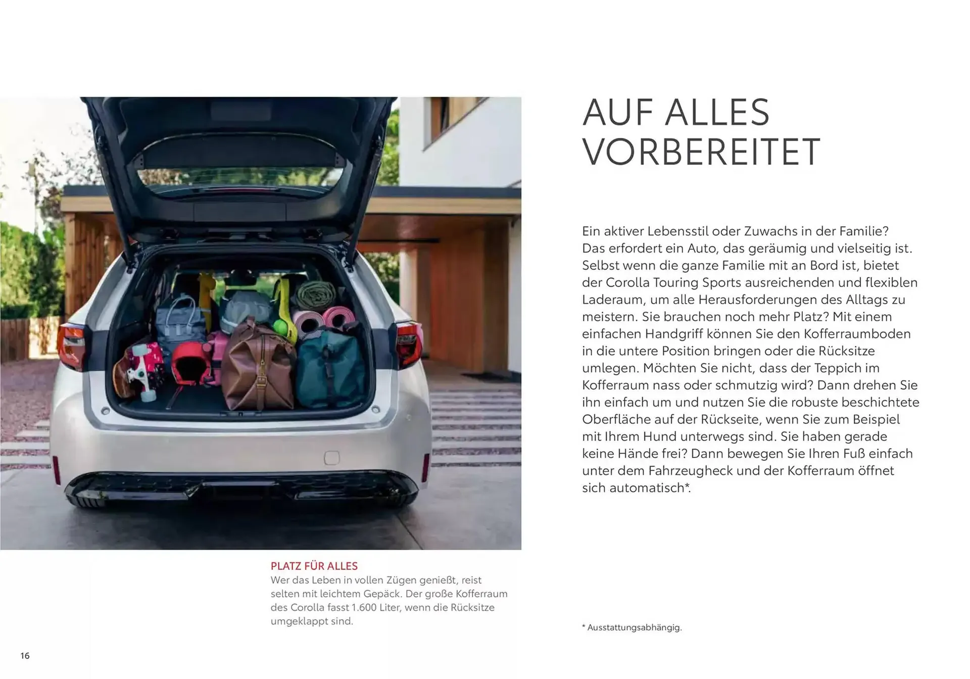 Toyota Flugblatt von 7. Dezember bis 7. Dezember 2025 - Flugblätt seite  16