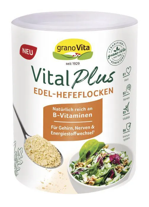 granoVita Vital Plus Edel-Hefeflocken 180g