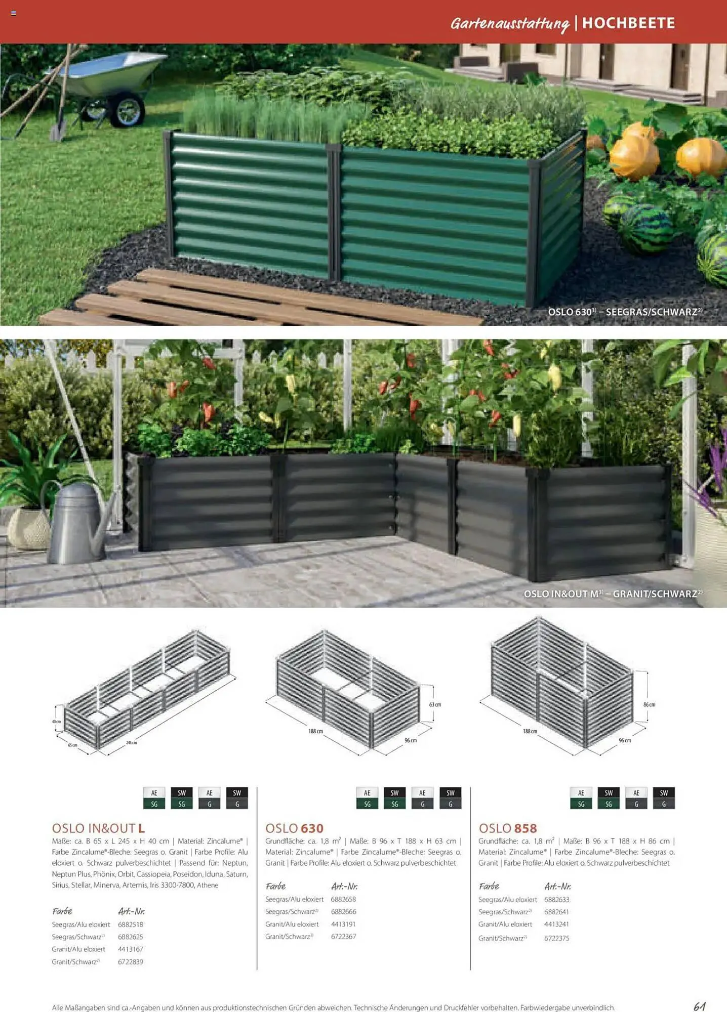 Dehner Prospekt von 1. Januar bis 31. Dezember 2025 - Prospekt seite 61