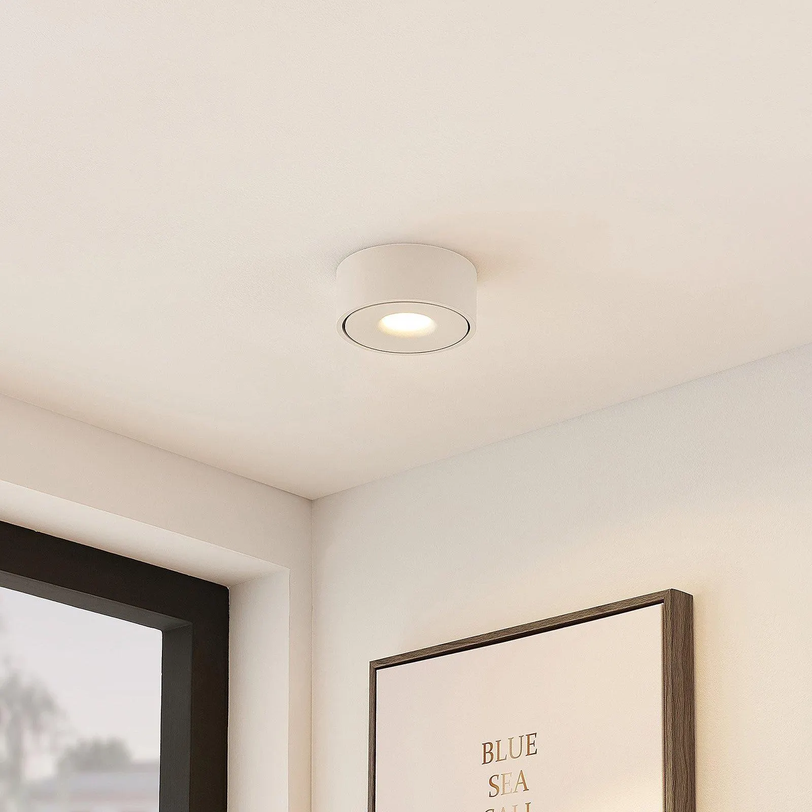Arcchio Rotari LED-Deckenlampe, weiß
