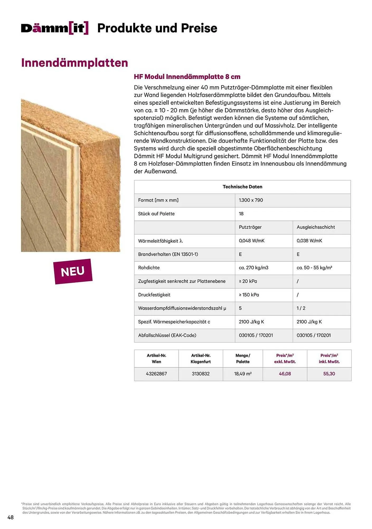 Lagerhaus Graz Land Flugblatt von 22. März bis 31. Dezember 2025 - Flugblätt seite  48