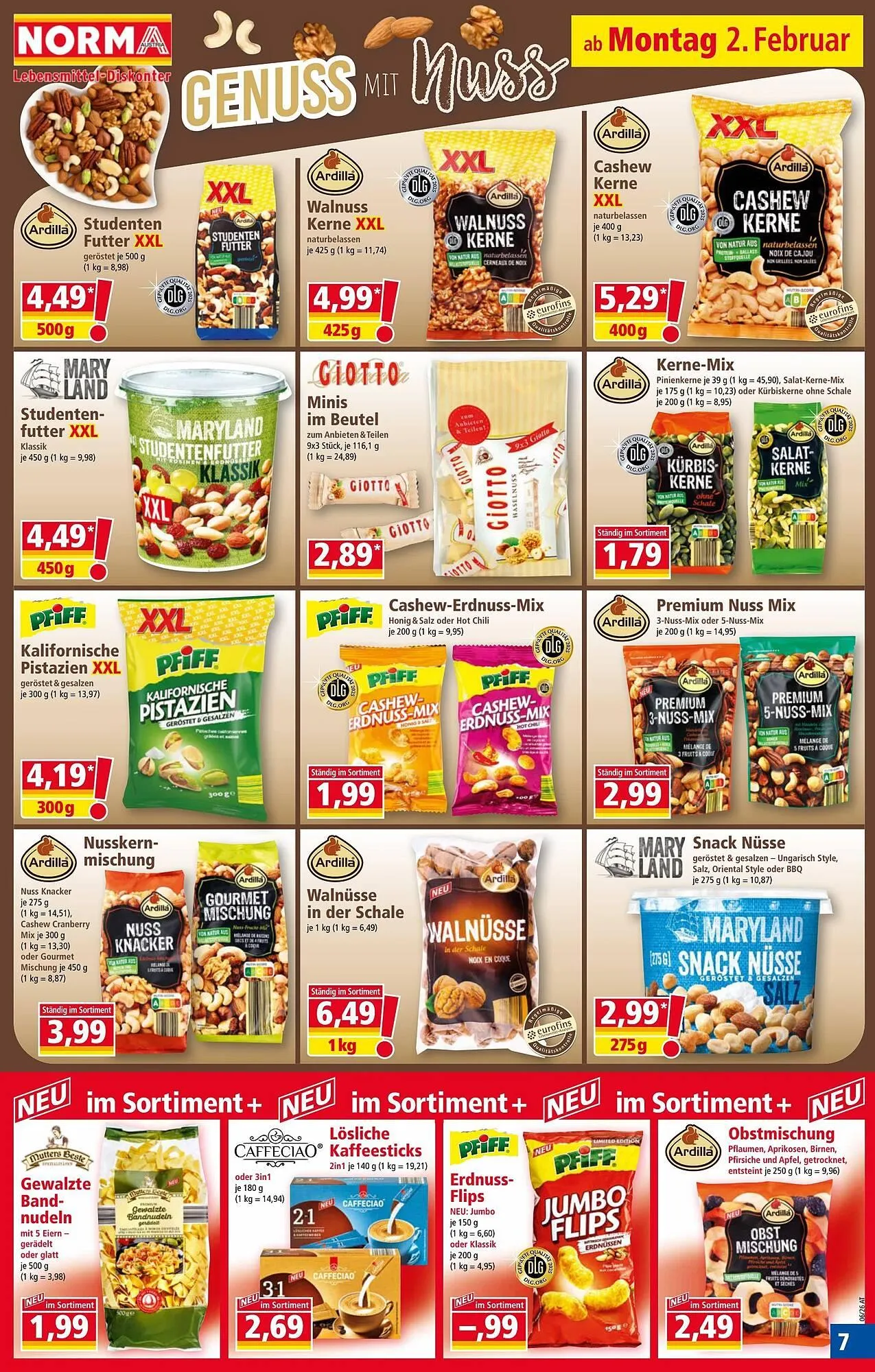 Norma Prospekt von 2. Februar bis 8. Februar 2026 - Flugblätt seite  7