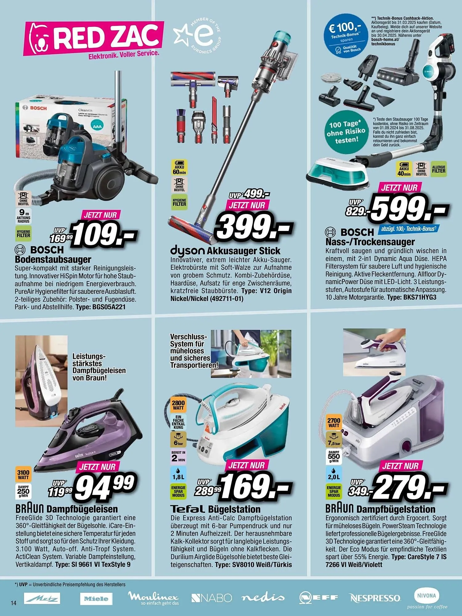 Red Zac Flugblatt von 29. Jänner bis 16. Februar 2025 - Flugblätt seite 14