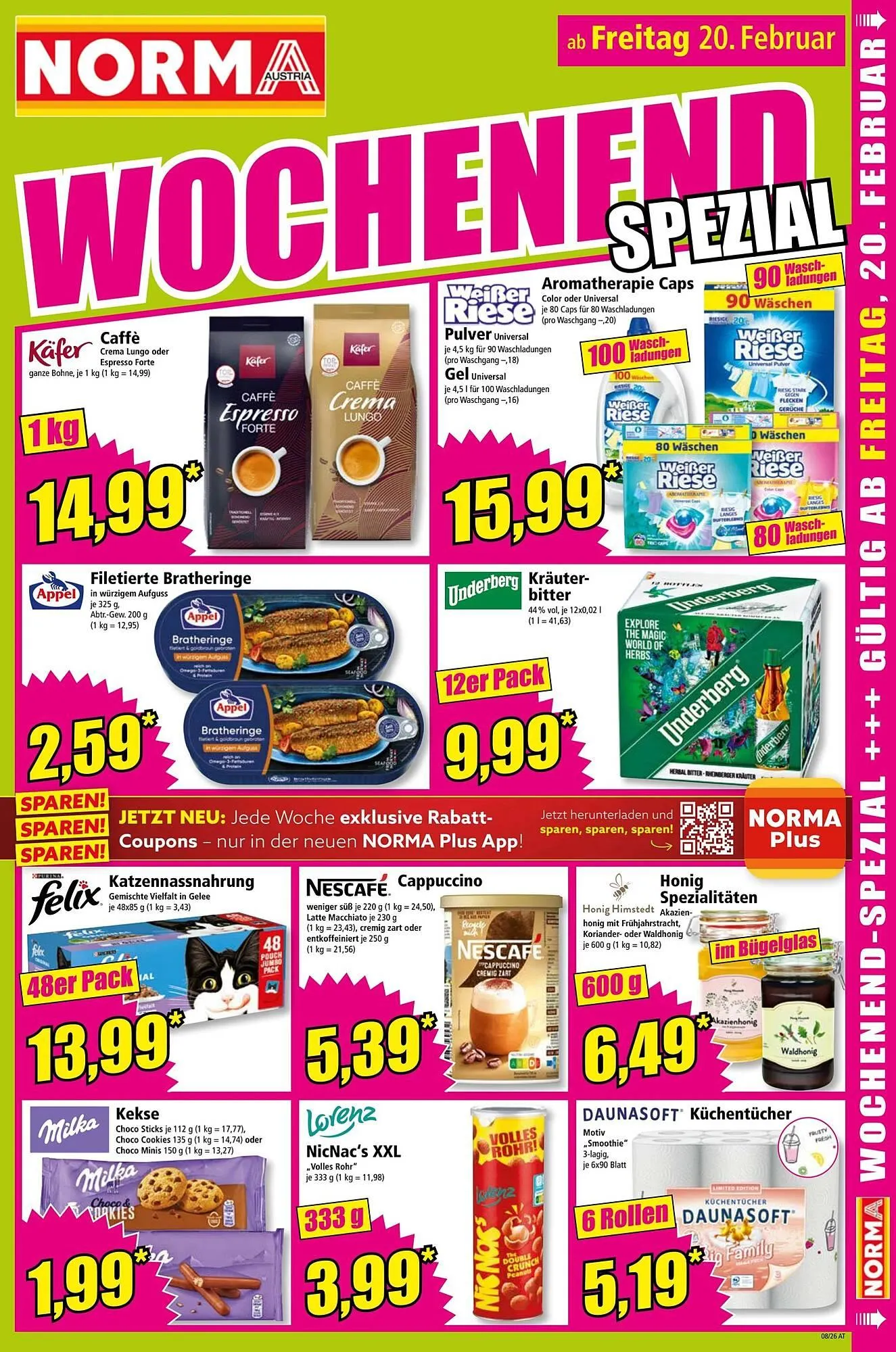 Norma Prospekt von 16. Februar bis 22. Februar 2026 - Flugblätt seite  17