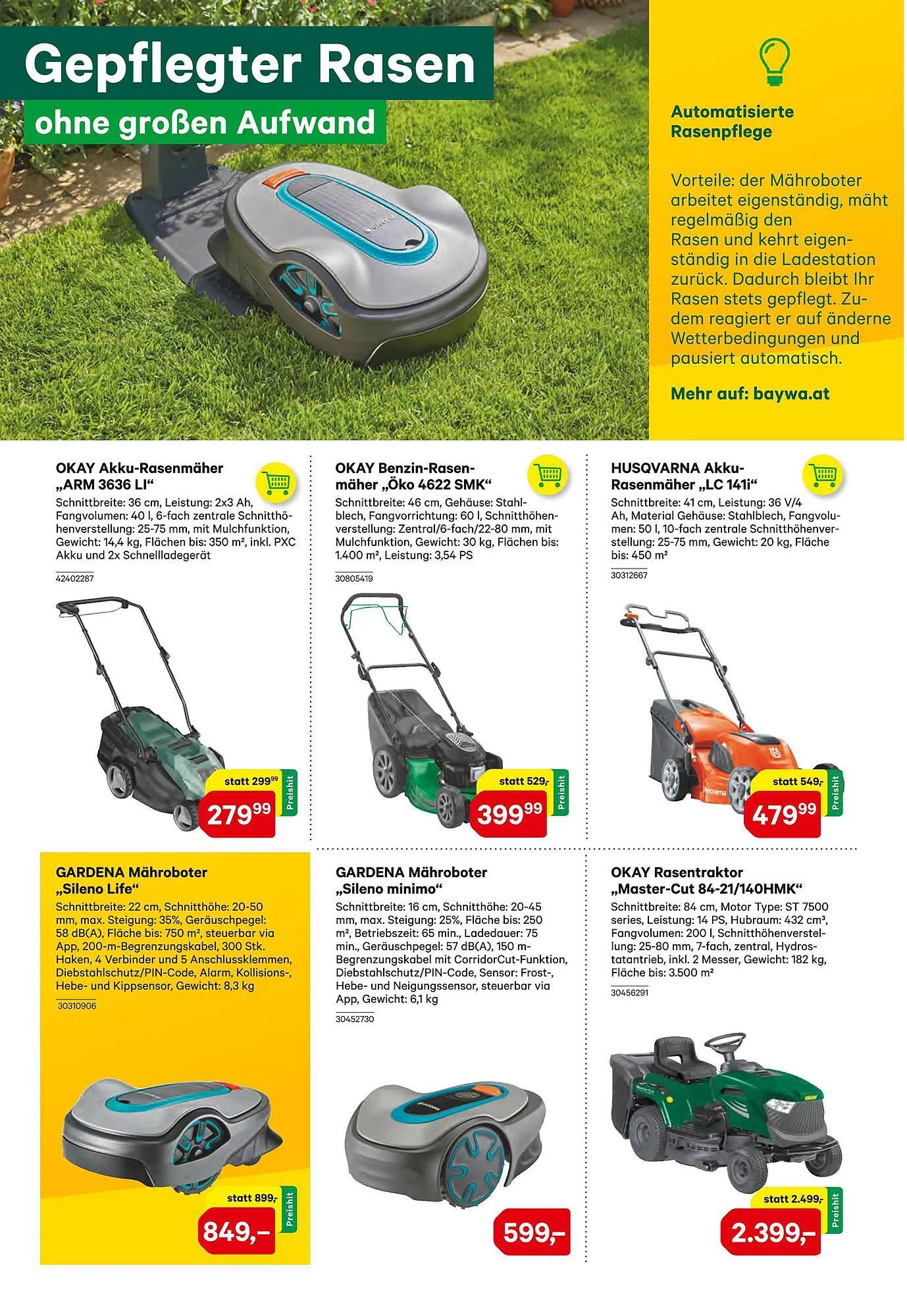 BayWa Flugblatt von 14. März bis 30. März 2024 - Flugblätt seite  18