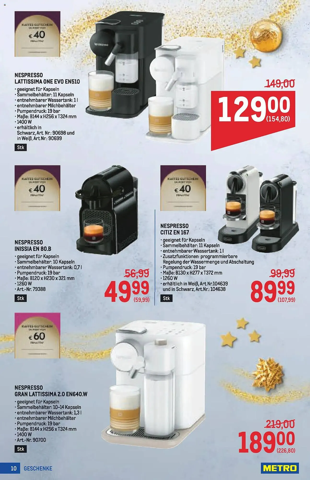 Metro Flugblatt von 27. November bis 24. Dezember 2025 - Flugblätt seite  10