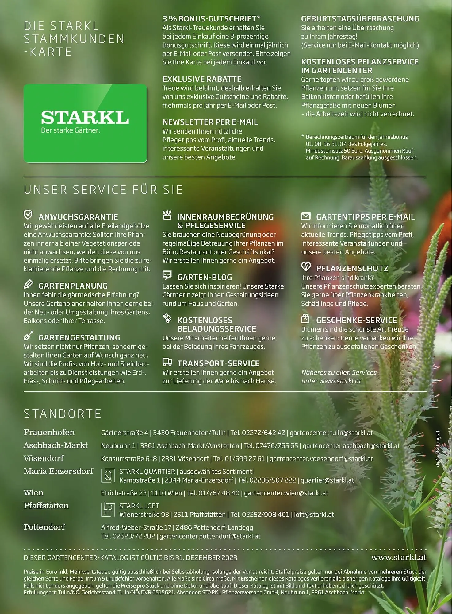 Starkl Flugblatt von 1. Jänner bis 31. Dezember 2023 - Flugblätt seite 116